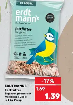 Kaufland Erdtmanns fettfutter Angebot
