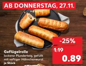 Kaufland Geflügelrolle Angebot