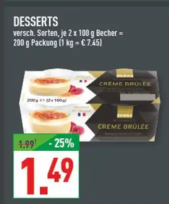 Marktkauf Edeka crème brûlée Angebot
