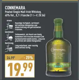 Marktkauf Connemara peated single malt irish whiskey Angebot