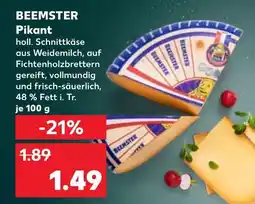 Kaufland Beemster pikant Angebot