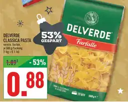 Marktkauf Delverde classica pasta farfalle Angebot