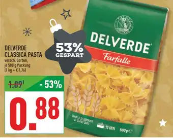 Marktkauf Delverde classica pasta farfalle Angebot