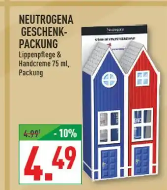 Marktkauf Neutrogena geschenkpackung lippenpflege & handcreme Angebot