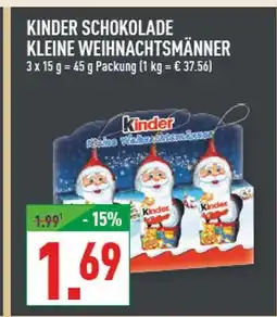 Marktkauf Kinder schokolade kleine weihnachtsmänner Angebot