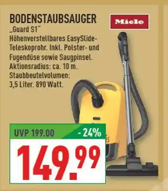 Marktkauf Miele bodenstaubsauger guard s1 Angebot