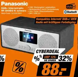 Expert Panasonic DAB+ Internetradio RF-D40EG-K schwarz Angebot