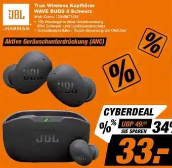 Expert JBL True Wireless Kopfhörer WAVE BUDS 2 Schwarz Angebot