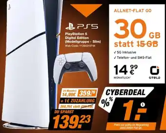 Expert PlayStation 5 Digital Edition (Modellgruppe - Slim) Angebot