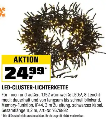OBI Led-cluster-lichterkette Angebot