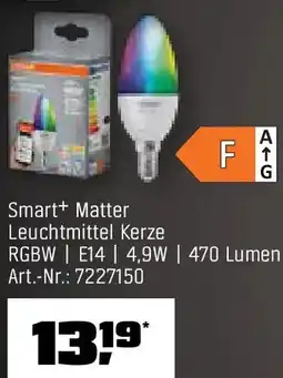 OBI Osram Smart Matter Leuchtmittel Kerze Angebot