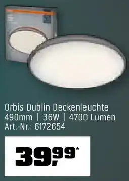 OBI Osram Orbis Dublin Deckenleuchte Angebot