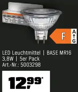 OBI Osram LED Leuchtmittel | BASE MR16 Angebot