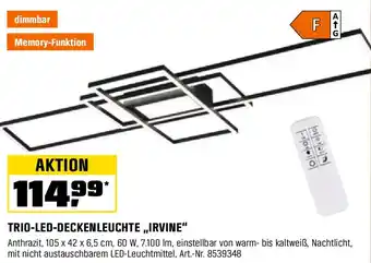 OBI Trio-led-deckenleuchte ,,irvine" Angebot