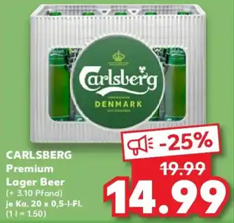 Kaufland CARLSBERG Premium Lager Beer Angebot