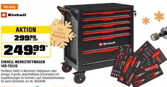 OBI Einhell werkstattwagen 149-teilig Angebot