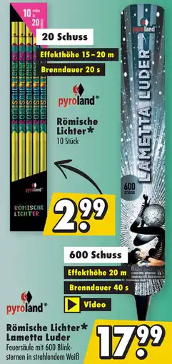 Mäc Geiz Pyroland Römische Lichter Lametta Luder Angebot