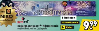 Mäc Geiz Pyroland Raketensortiment Nikoglitzerin Angebot