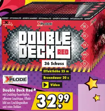 Mäc Geiz XPLODE Double Deck Red Angebot