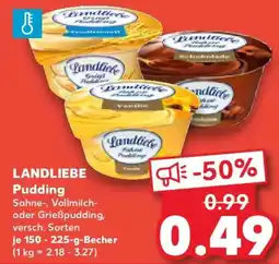 Kaufland LANDLIEBE Pudding Angebot