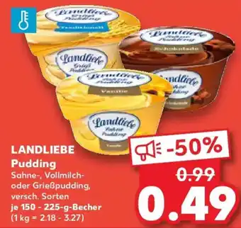Kaufland LANDLIEBE Pudding Angebot