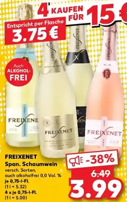Kaufland FREIXENET Span. Schaumwein Angebot