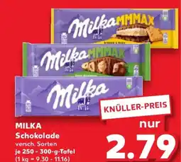 Kaufland MILKA Schokolade Angebot