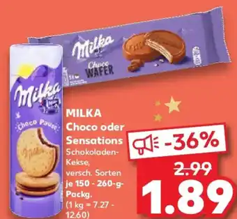 Kaufland MILKA Choco oder Sensations Angebot