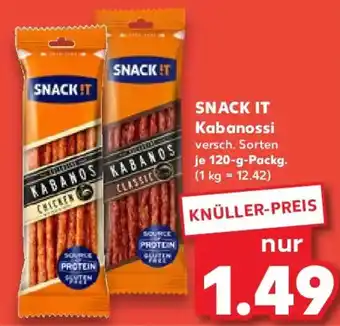 Kaufland SNACK IT Kabanossi Angebot