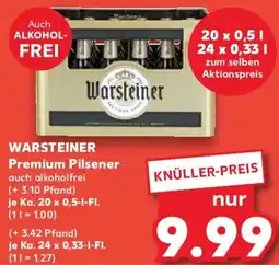 Kaufland WARSTEINER Premium Pilsener Angebot