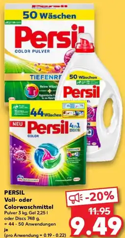 Kaufland PERSIL Voll- oder Colorwaschmittel Angebot