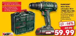 Kaufland PARKSIDE Akku-Bohrschrauber 20 V PABS 20-Li G8 Angebot