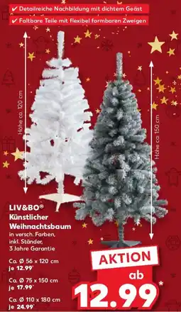 Kaufland LIV&BO Künstlicher Weihnachtsbaum Angebot