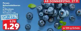 Kaufland Peruan. Kulturheidelbeeren Angebot
