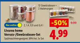 Lidl Livarno home vorrats-/gewürzdosen-set Angebot