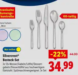 Lidl Silvercrest besteck-set Angebot