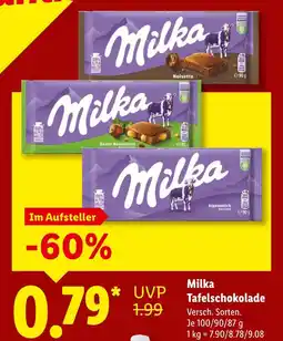 Lidl Milka noisette Angebot