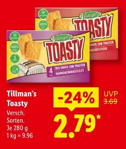 Lidl Tillman’s toasty Angebot
