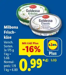 Lidl Milbona goldessa kräuter Angebot