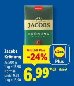 Lidl Jacobs krönung Angebot