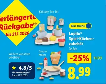 Lidl Lupilu spiel-küchenzubehör Angebot