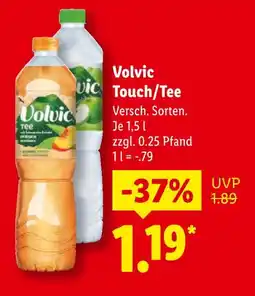 Lidl Volvic touch/tee Angebot