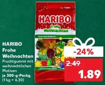 Kaufland HARIBO Frohe Weihnachten Angebot