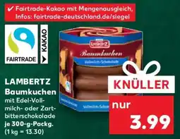 Kaufland LAMBERTZ Baumkuchen Angebot