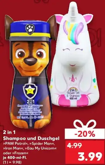 Kaufland 2in1 Shampoo und Duschgel Angebot