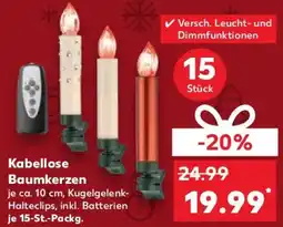 Kaufland Kabellose Baumkerzen Angebot
