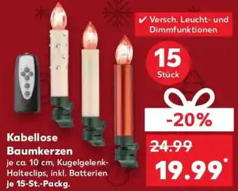 Kaufland Kabellose Baumkerzen Angebot