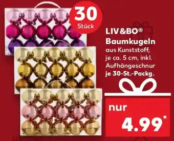Kaufland LIV&BO Baumkugeln Angebot