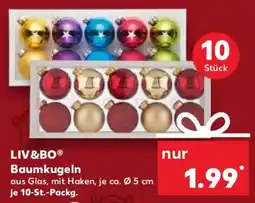 Kaufland LIV&BO Baumkugeln Angebot