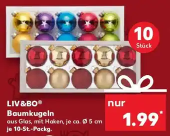 Kaufland LIV&BO Baumkugeln Angebot